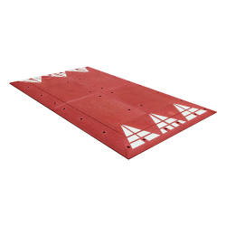 Berliner Kissen Rot – 3000 x 1800 x 65 mm